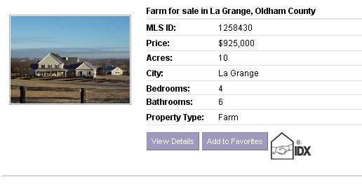 LaGrange Farms for Sale
